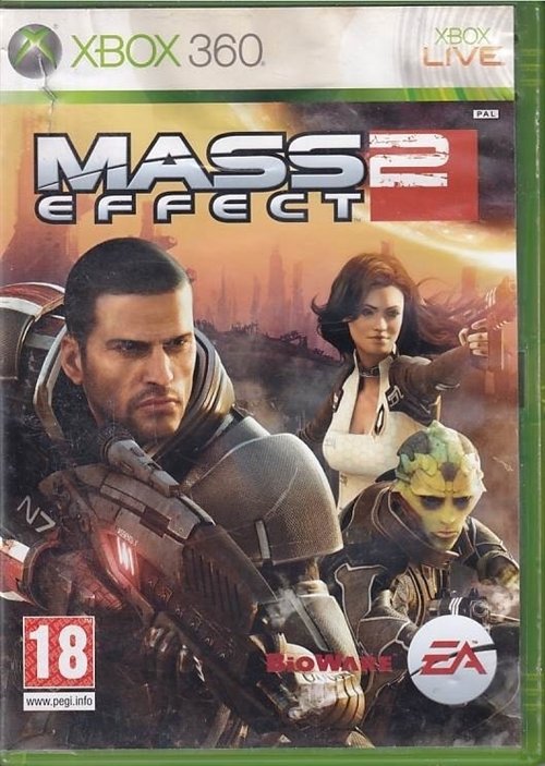 Mass Effect 2 - XBOX Live - XBOX 360 (B Grade) (Genbrug)
